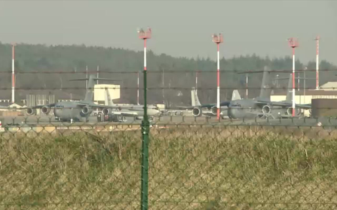 Bevölkerung rund um die US-Airbase Ramstein in Sorge