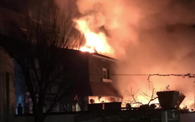 Wohnhausbrand in der Altstadt von Reinheim