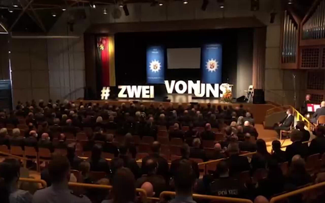 Gedenkfeier für ermordete Polizisten