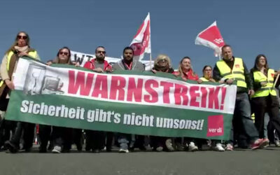 Sicherheitspersonal bestreikt Frankfurter Flughafen