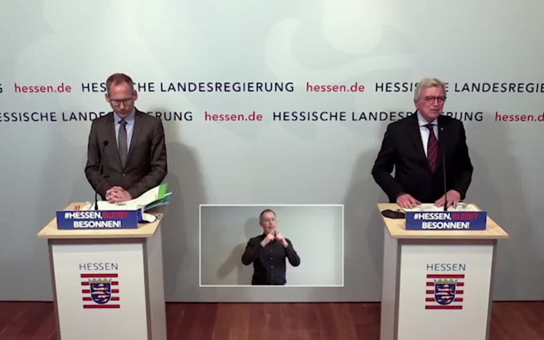 Das hessische Corona-Kabinett hat getagt