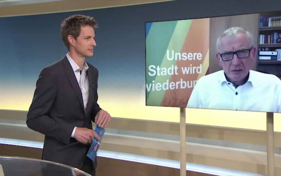 Gespräch mit Bürgermeister Guido Orthen über Lage im Ahrtal