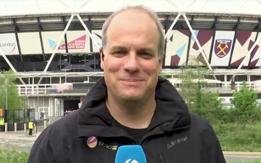 Schaltgespräch mit unserem Reporter zum Europa League-Halbfinale mit Eintracht Frankfurt