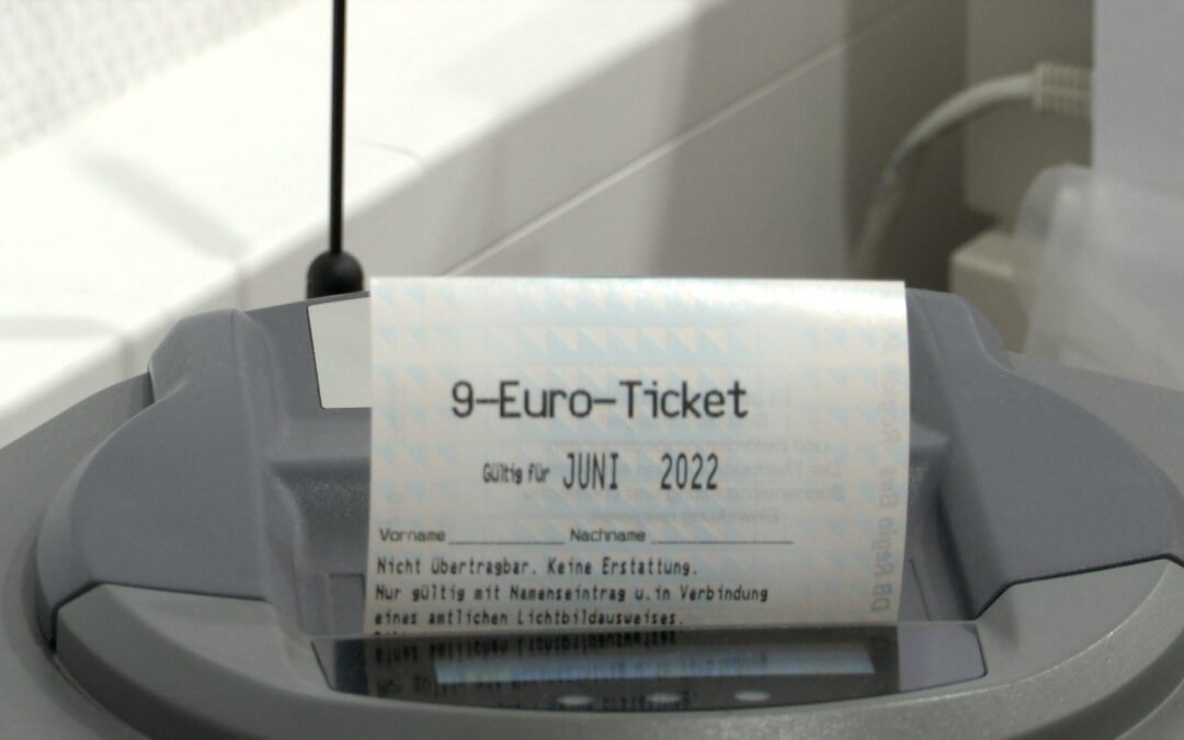 Verkaufsstart für 9-Euro-Monatsticket