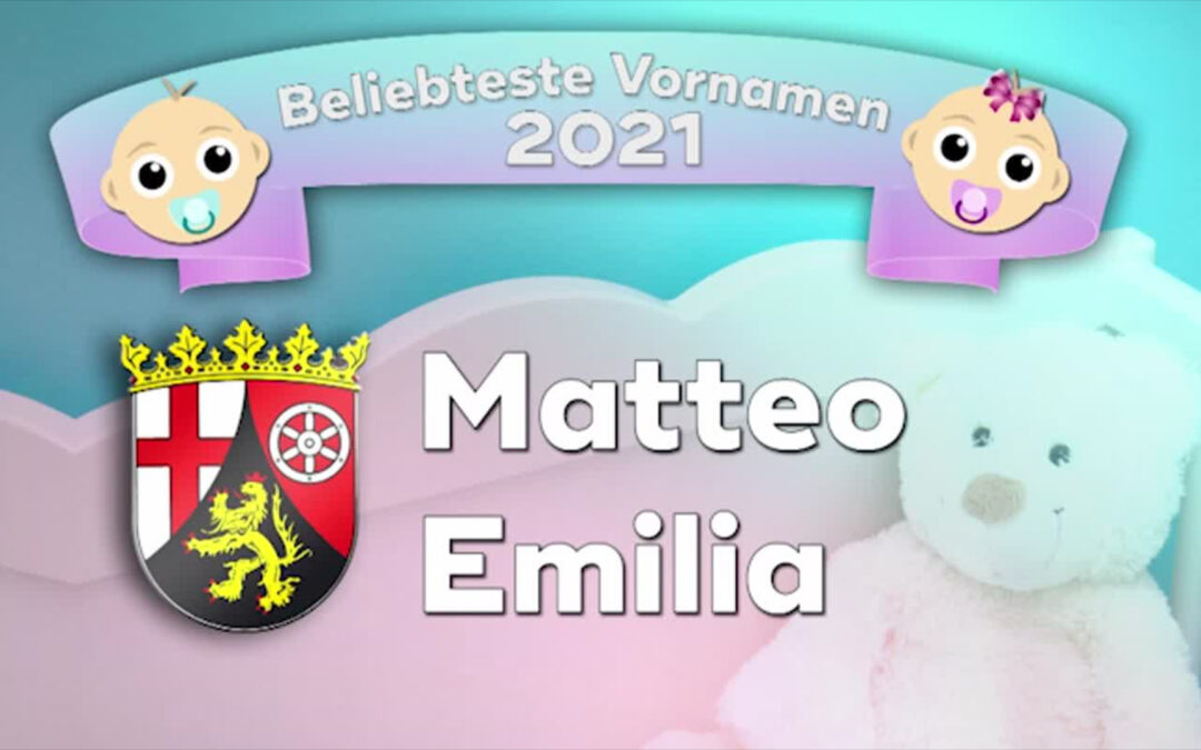 Die beliebtesten Vornamen für den Nachwuchs