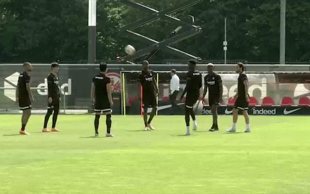 Letztes Eintracht-Training vor dem großen Auftritt