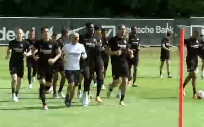 Die Eintracht vor dem großen Finale