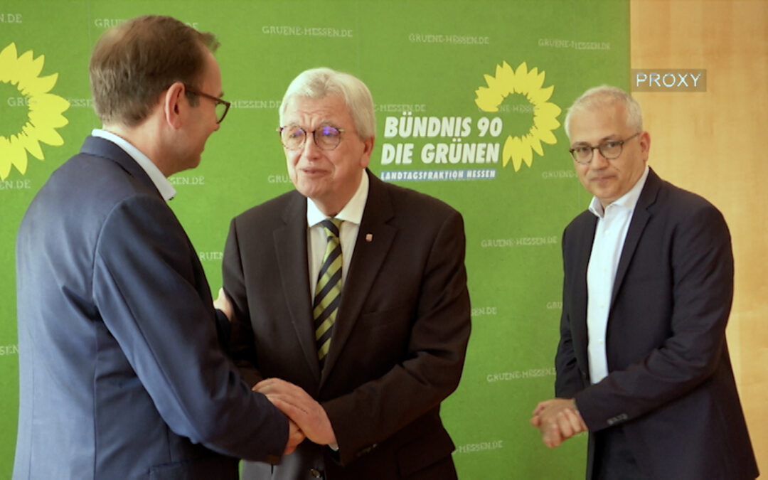 Bouffier verabschiedet sich von den Grünen