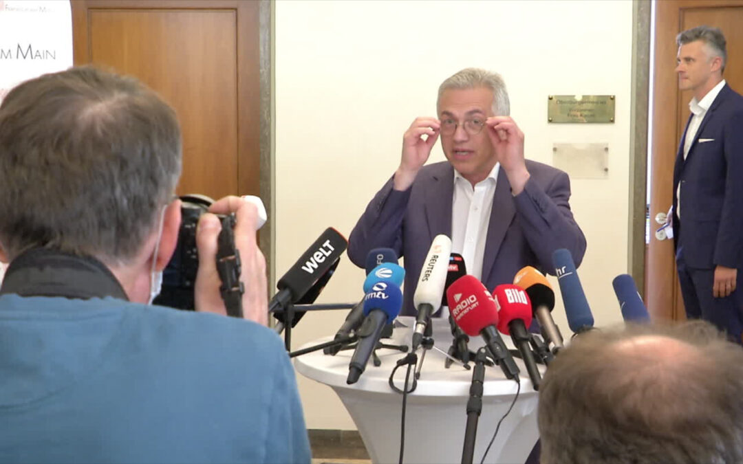 Peter Feldmann will Oberbürgermeister bleiben