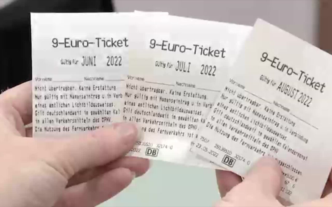 9-Euro-Ticket gilt ab heute
