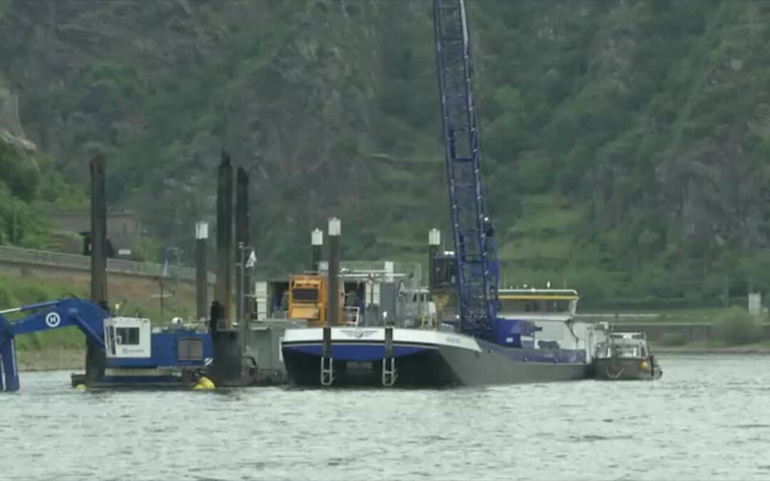 Niedrigere Fahrrinne für den Rhein