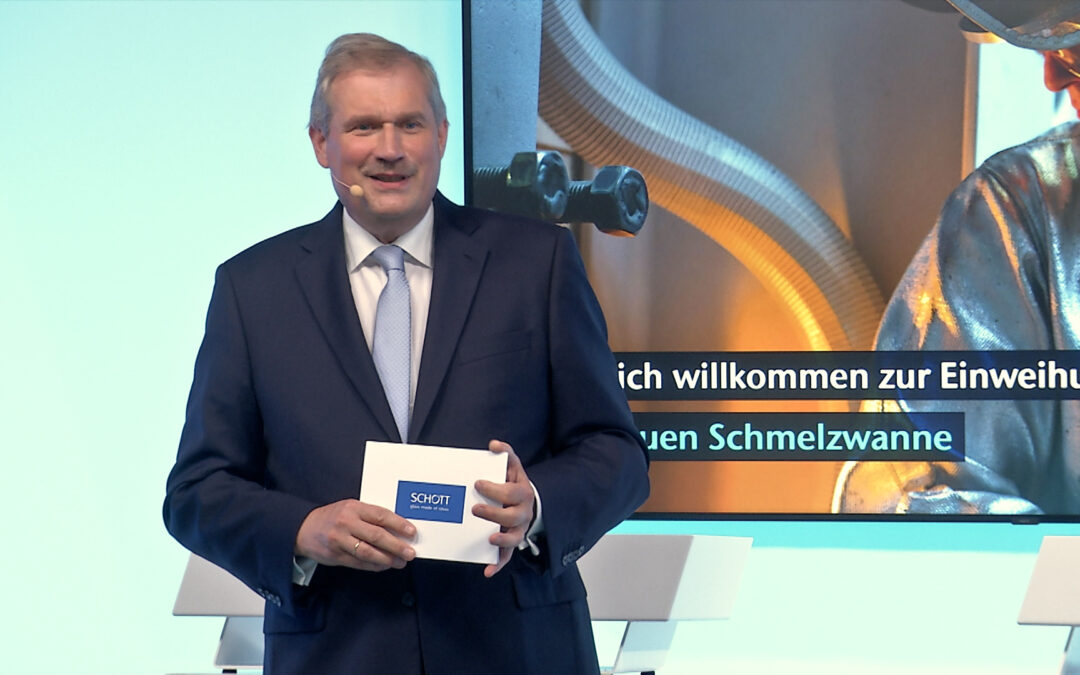 Schott investiert in neue Schmelzwanne in Mainz