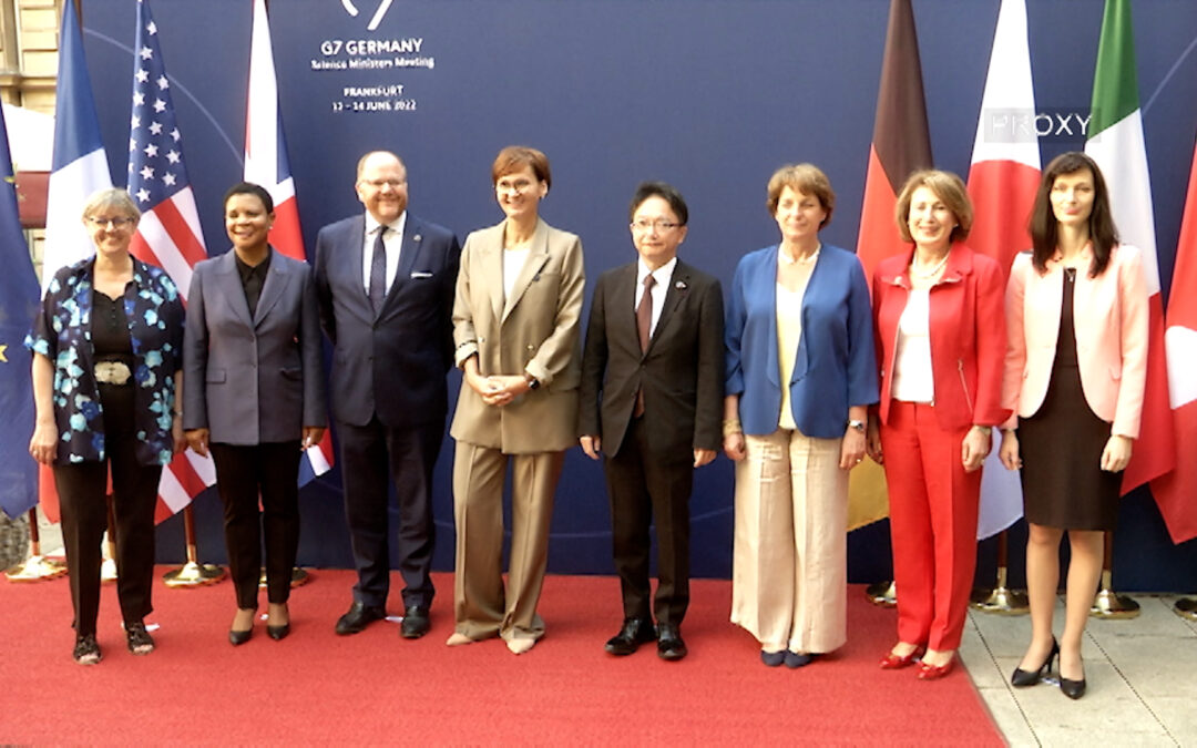 G7-Wissenschaftsminister treffen sich in Frankfurt