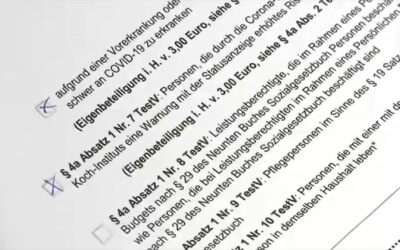 Corona-Testcenter: Wer muss wieviel bezahlen?