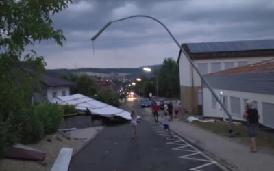 Unwetter über Hessen