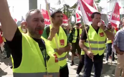 Streik des Lufthansa-Personals legt Frankfurter Flughafen lahm