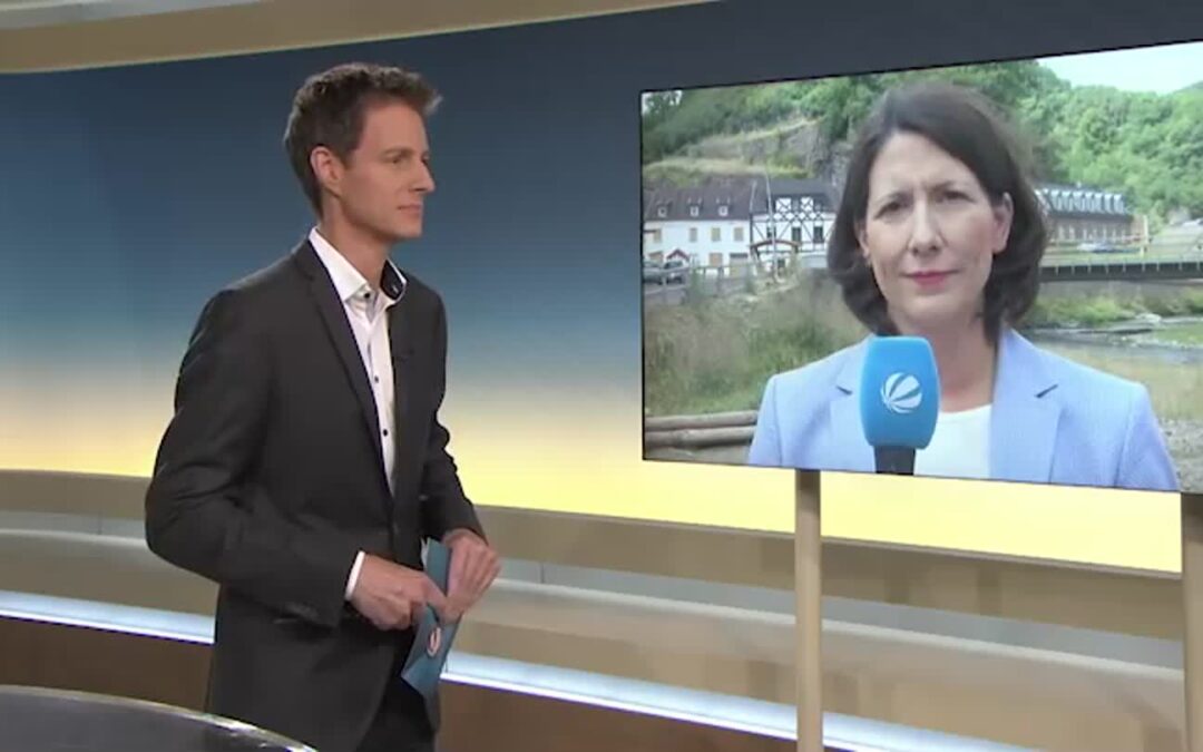 Interview zum Gasnotstand mit Wirtschaftsministerin Daniela Schmitt
