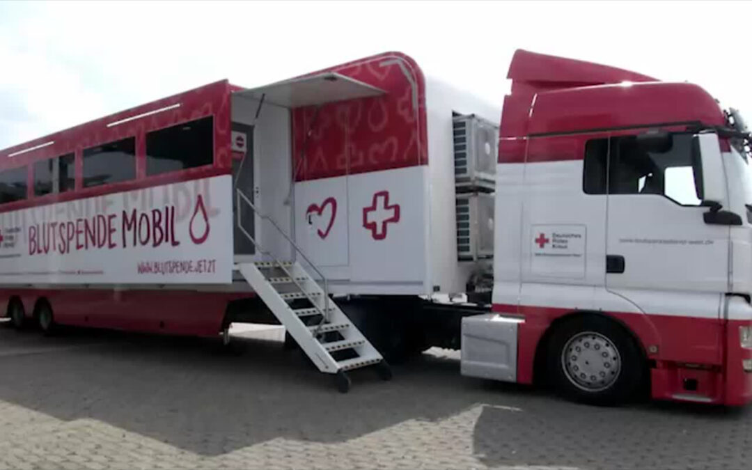 Deutschlands modernstes Blutspendenmobil ist „on the road“