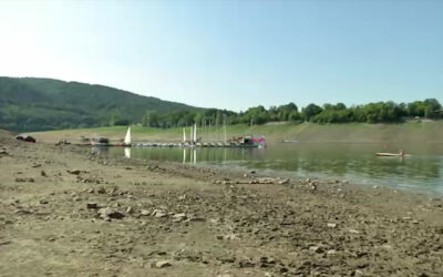 Edersee nur zu einem Fünftel gefüllt