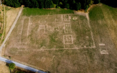Mysteriöse Zeichen auf Romroder Wiese