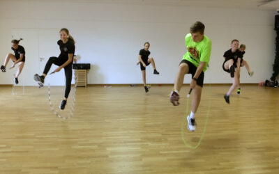 Schneller als das Auge: Rope-Skipping