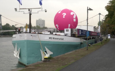Forschung zum Anfassen: MS Wissenschaft in Frankfurt