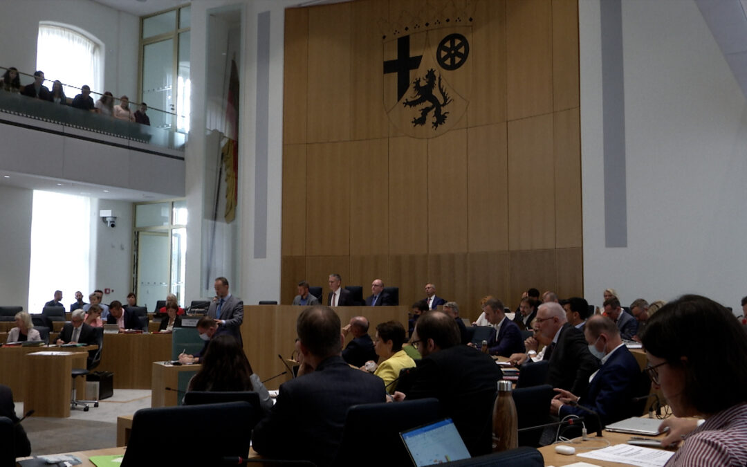 Landtag streitet über Katastrophenschutz