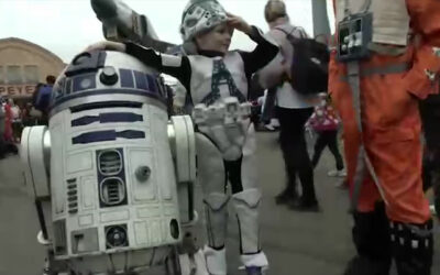 Cosplayer und Science-fiction-Fans in Speyer