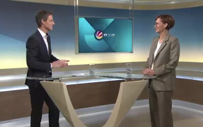 Bundesbildungsministerin Bettina Stark-Watzinger zu Gast im Studio