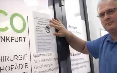 Arztpraxen wegen Protestaktion geschlossen