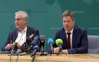 Bundeswirtschaftsminister Habeck zu Besuch in Hessen