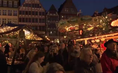 Frankfurter Weihnachtsmarkt eröffnet