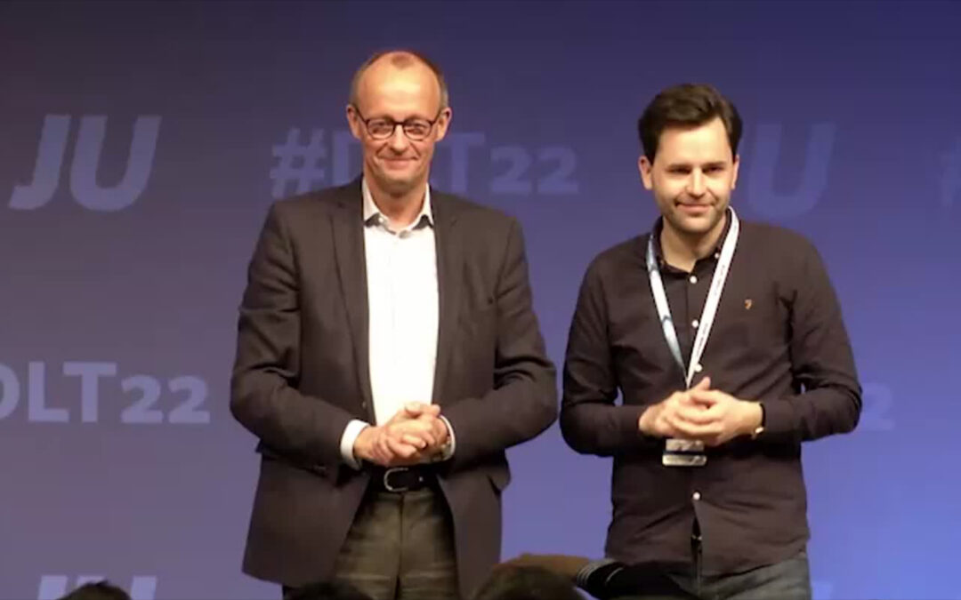 Friedrich Merz beim Deutschlandtag der Jungen Union in Fulda