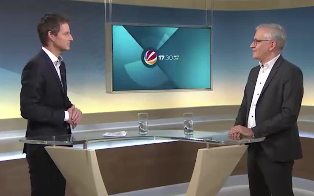 Hessens Wirtschaftsminister Tarek Al-Wazir zu Gast im Studio