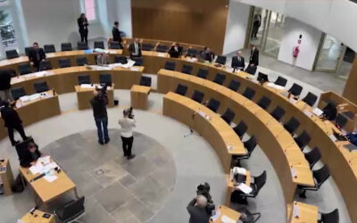 Untersuchungsausschuss zur Flutkatastrophe befragt Polizeibeamte