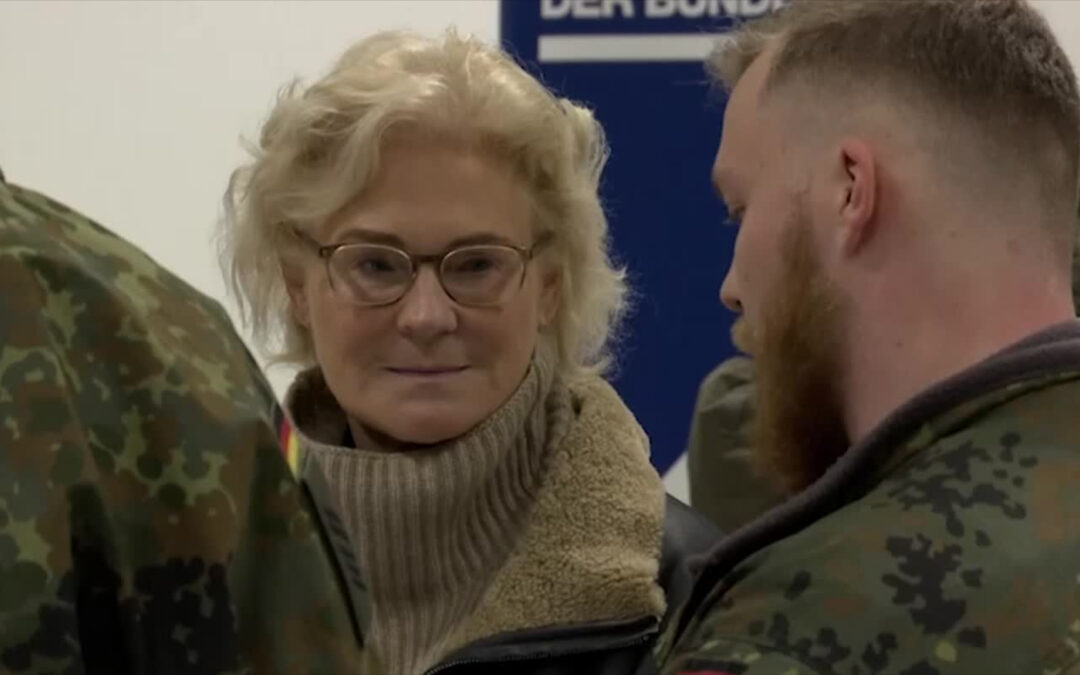Verteidigungsministerin Lambrecht besucht Bundeswehr in Simmern