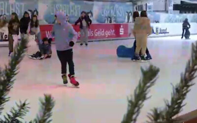 Eisbahn ohne Eis