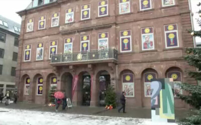 Hessens größter Adventskalender – das Rathaus von Hanau
