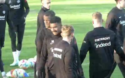 Trainingsauftakt bei Eintracht Frankfurt