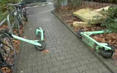 E-Scooter-Ärger in Frankfurt