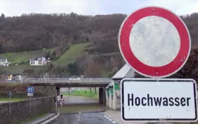 Hochwasser in Hessen und Rheinland-Pfalz