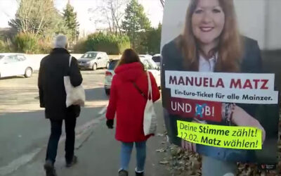 Endspurt im Mainzer OB-Wahlkampf