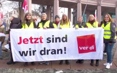 Streiks im öffentlichen Dienst in Rheinland-Pfalz