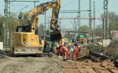 Viele Bahnbaustellen in den Osterferien
