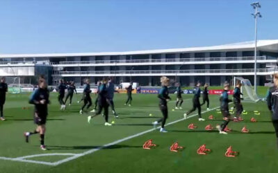 DFB-Frauen trainieren in Frankfurt