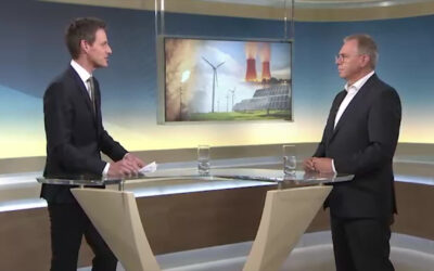 Studiotalk mit LVU-Präsident Johannes Heger über hohe Energiekosten und Atomausstieg