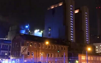 Explosion in Frankfurter Heizkraftwerk