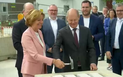 Grundsteinlegung bei Boehringer Ingelheim