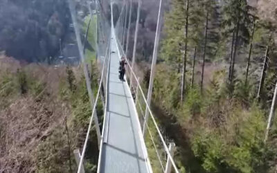 Längste Hängebrücke Deutschlands entsteht in Willingen