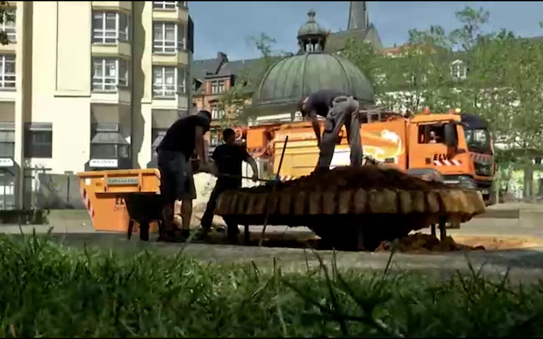 Heilende Mineralien – Kochbrunnen in Wiesbaden wird gereinigt